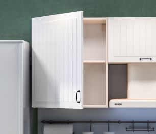 Кухонный гарнитур Регина 1,8м (Прованс) Сандал Белый