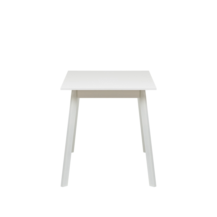 Обеденные столы, Стол раздвижной Leset Флоу 1Р опора белая, Металл Белый