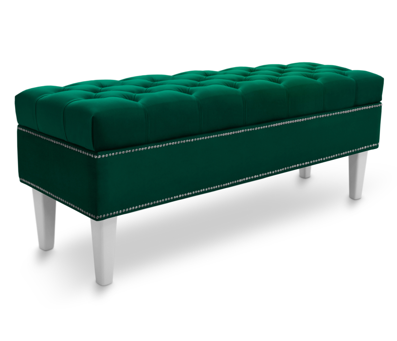 Банкетки, Пуф банкетка Париж 82 с ящиком, микровелюр