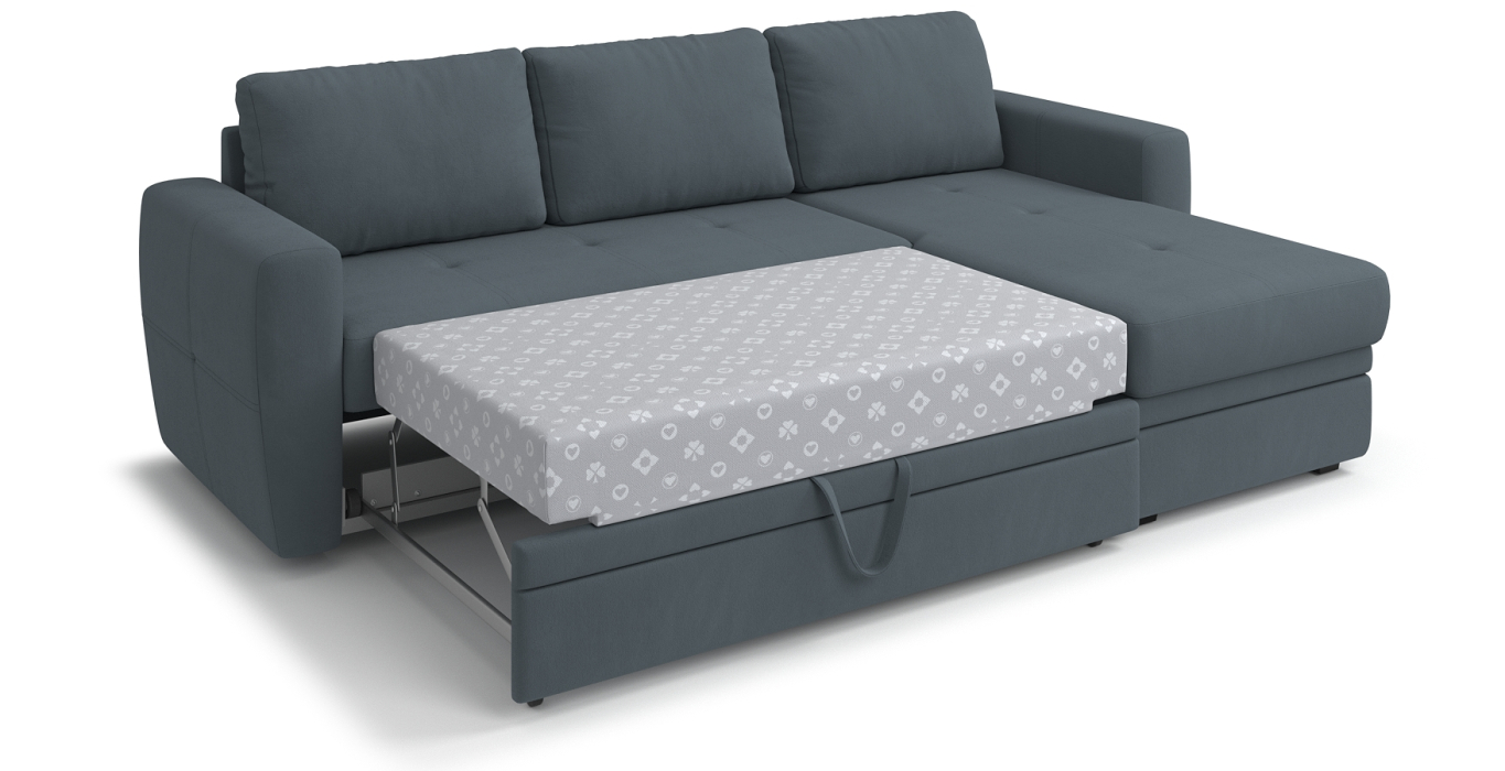 Диваны угловые в гостиную, Угловой диван-кровать Лакки