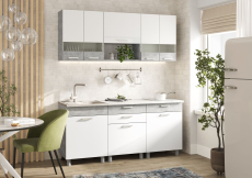 Кухонные гарнитуры, Кухня Денвер ЛДСП 1.8