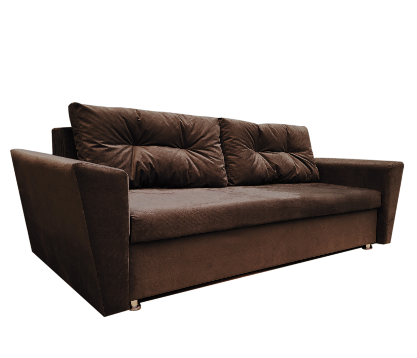 Диваны еврокнижки, Диван-кровать еврокнижка Амстердам, велюр, 145