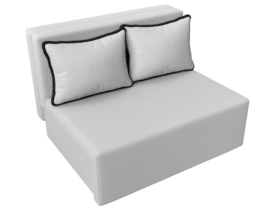 Диваны с ящиком для белья, Диван прямой Лагуна, экокожа