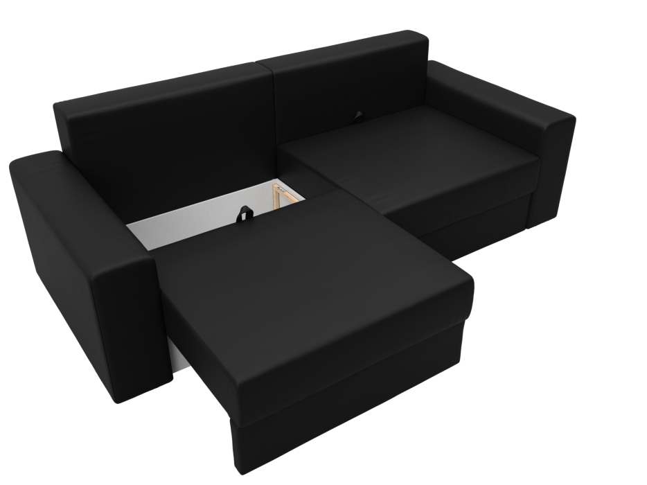 Диваны выкатные, Диван прямой Майами, экокожа