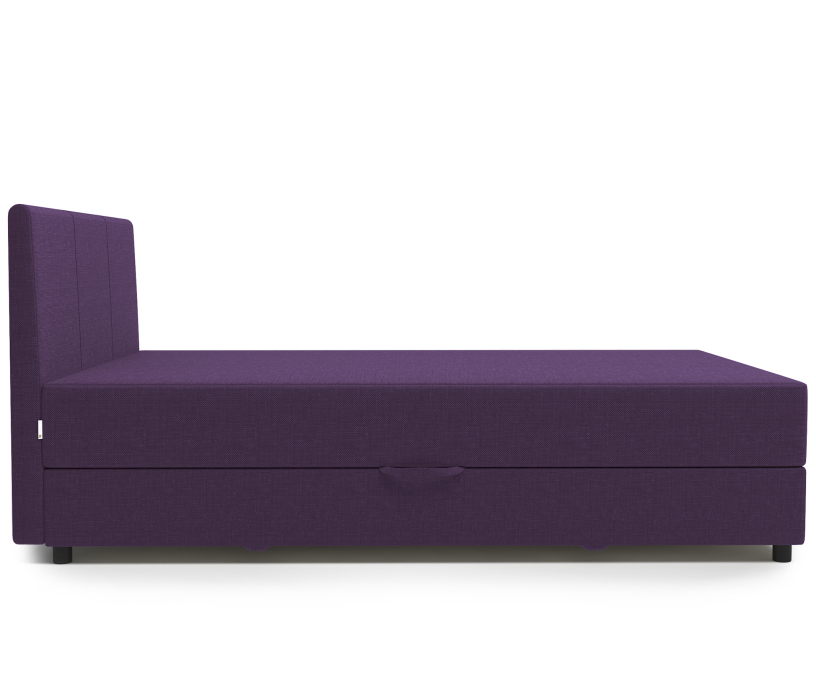 Мягкая кровать, Кровать тахта Классика 100 с подъемным механизмом, рогожка