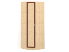 Угловые шкафы, Шкаф распашной угловой (штанга + полки) ГОРИЗОНТ-Р