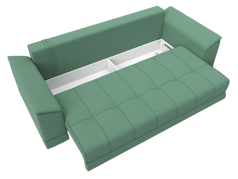 Диваны еврокнижки, Диван прямой НордСтар НПБ, рогожка Амур