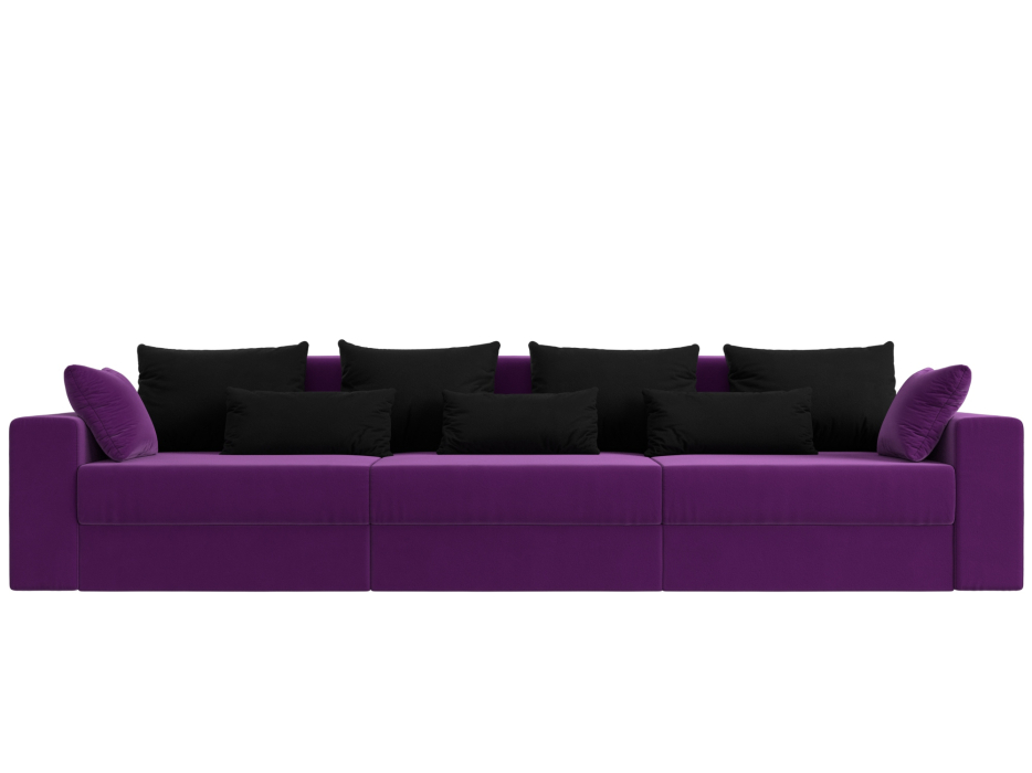 Офисные диваны, Диван прямой Майами Long, микровельвет