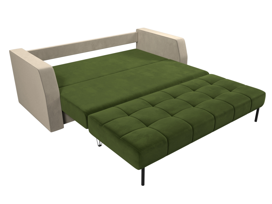 Диваны кровати со спальным местом, Диван прямой Малютка, микровельвет