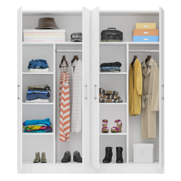 Два 2-х створчатых шкафа для одежды Стандарт