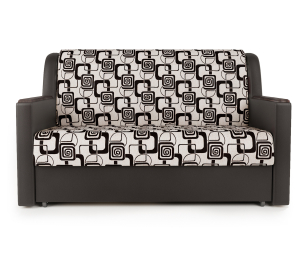 Диван-кровать Аккорд Д 120, экокожа/шенилл