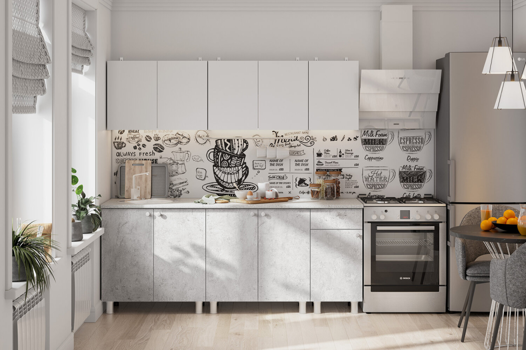 Кухонные гарнитуры, Кухонный гарнитур КГ 1 2.0 м