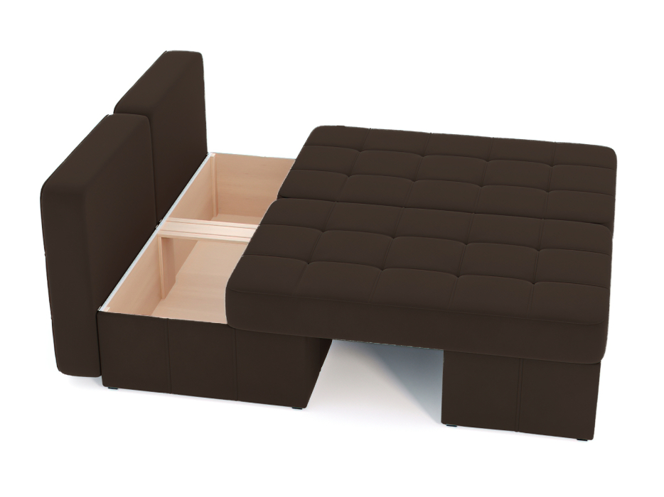 Диваны угловые в гостиную, Диван-кровать угловой Оливер Люкс еврокнижка-трансформер, велюр