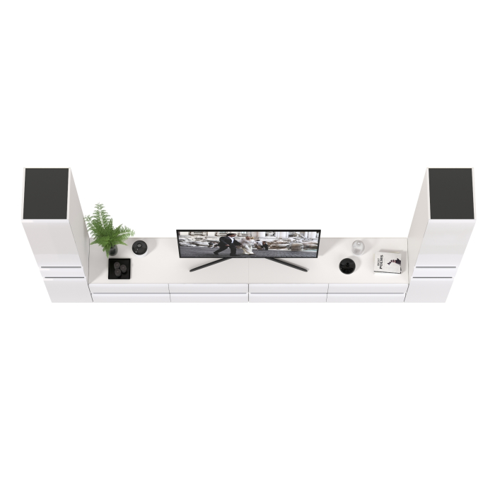 Стенки для гостиной, Мебель для гостиной модульная Сидней № 133