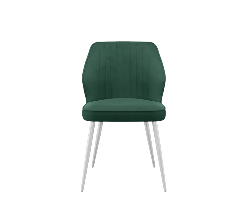 Стулья, Стул DikLine 222М (микровелюр/опоры белые)