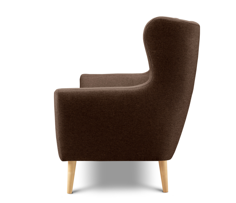 Дизайнерские диваны для гостиной, Диван прямой нераскладной Фиджи, рогожка