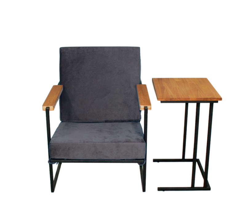 Кресло для отдыха, Кресло Арт Лофт, велюр