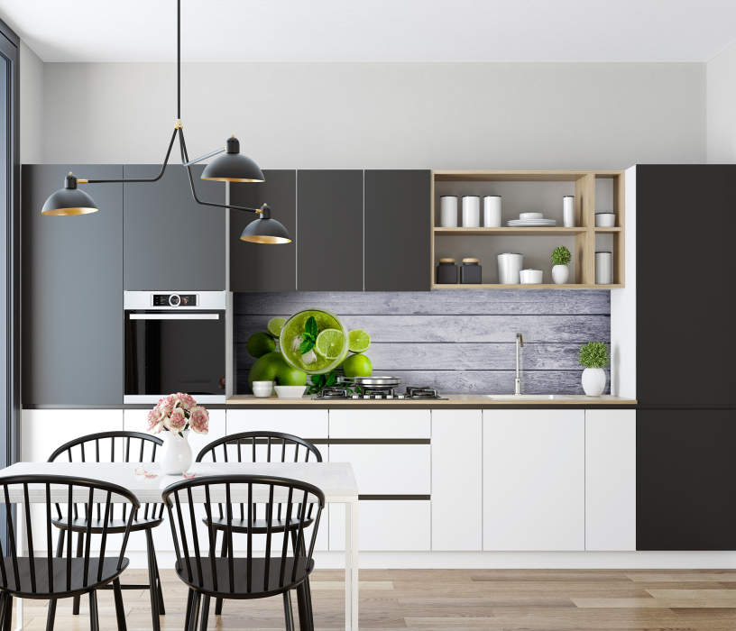 Стеновые панели, Интерьерная панель из стекла 2000*600*6 мм MGF26_смузи