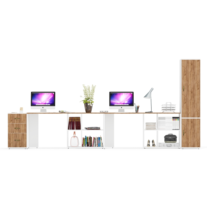 Домашние кабинеты, Уголок для работы дома для двоих Лидер-8 № 23