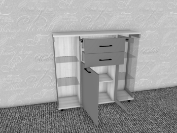 Модульная система Грейс Тумба ТБ-5000  Гикори Джексон Светлый