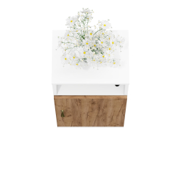 Тумба с дверкой и нишей Лидер-8 МД 3.19.