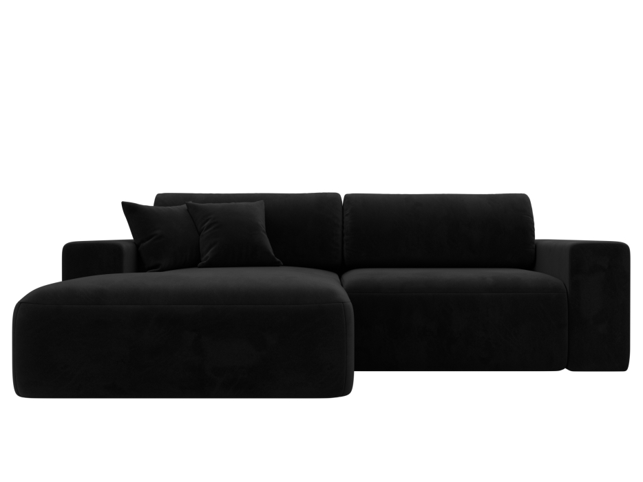 Диваны угловые в гостиную, Диван угловой Лига-036 Классик левый угол, велюр