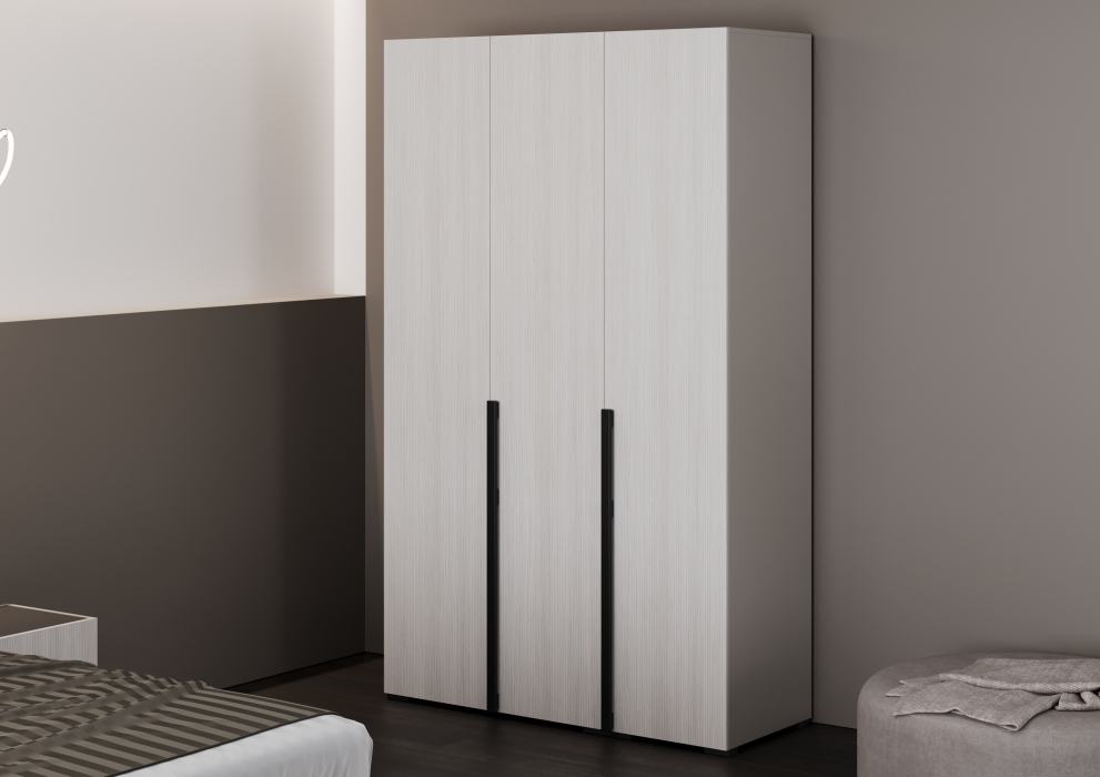 Шкафы распашные, Шкаф в спальню Болонья 3-х дверный