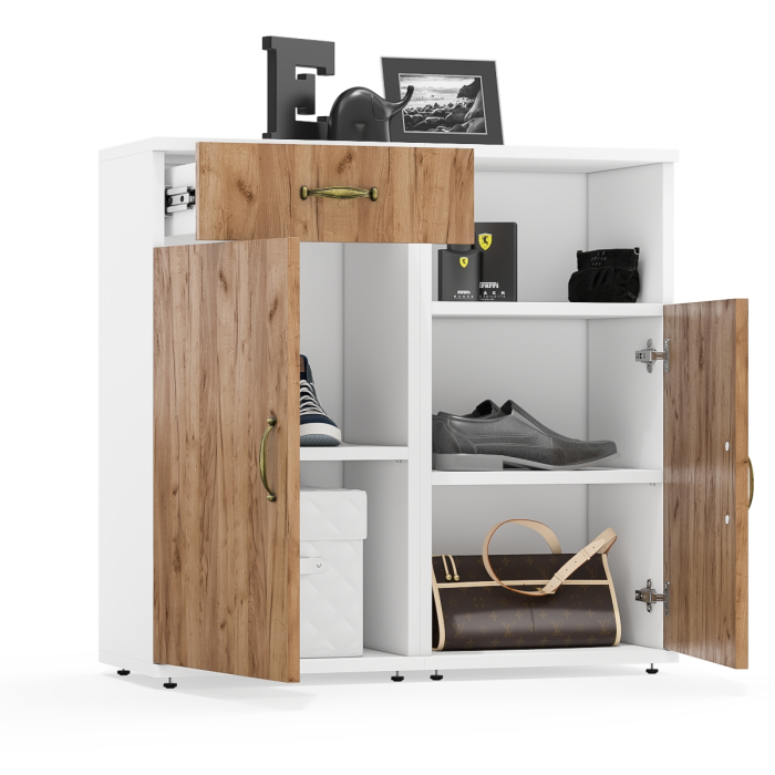 Комоды, Тумба с дверкой и тумба с ящиком и дверкой Лидер-8.