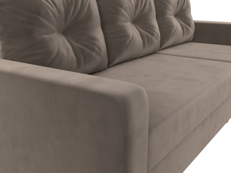 Диваны угловые в гостиную, Угловой диван Ливерпуль Лайт правый угол, велюр