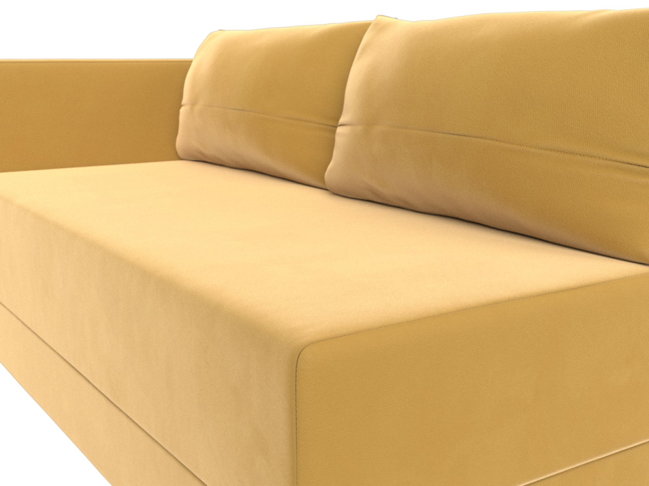 Кушетка диван, Кушетка Никас левая, микровельвет