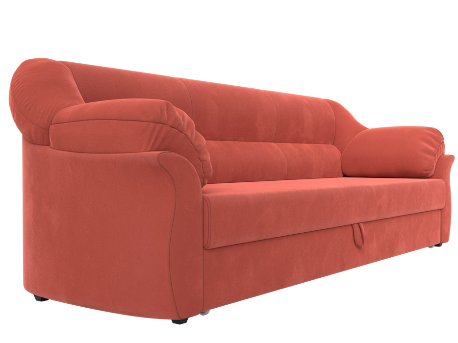 Диваны кровати со спальным местом, Диван прямой Карнелла, микровельвет