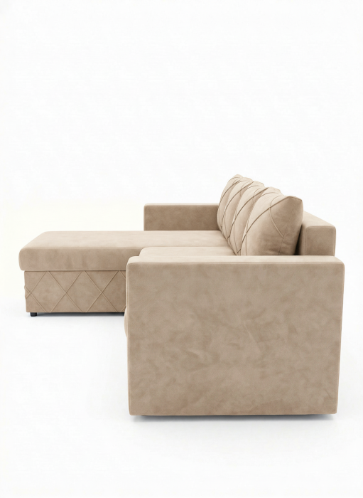 Диваны угловые, Диван угловой Стелла 140, велюр