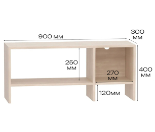 Тумба под телевизор Теви напольная