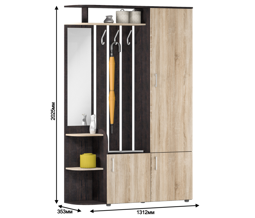 Прихожие, Прихожая Наоми СБ-2292