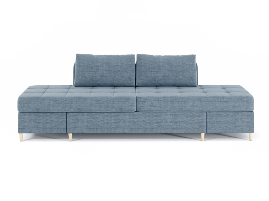 Диваны угловые в гостиную, Диван-кровать угловой Оливер 2 еврокнижка-трансформер, рогожка Люкс