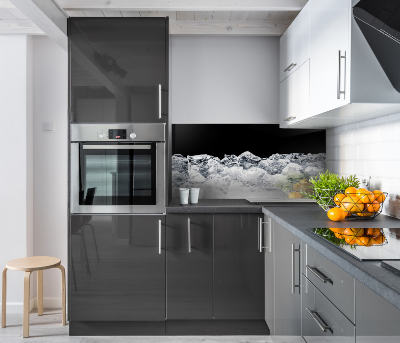 Стеновые панели, Интерьерная панель из стекла 1000*600*6 мм MGF16_контраст