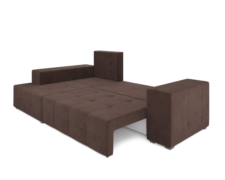 Диваны угловые в гостиную, Диван угловой Монреаль Левый угол (Велюр)