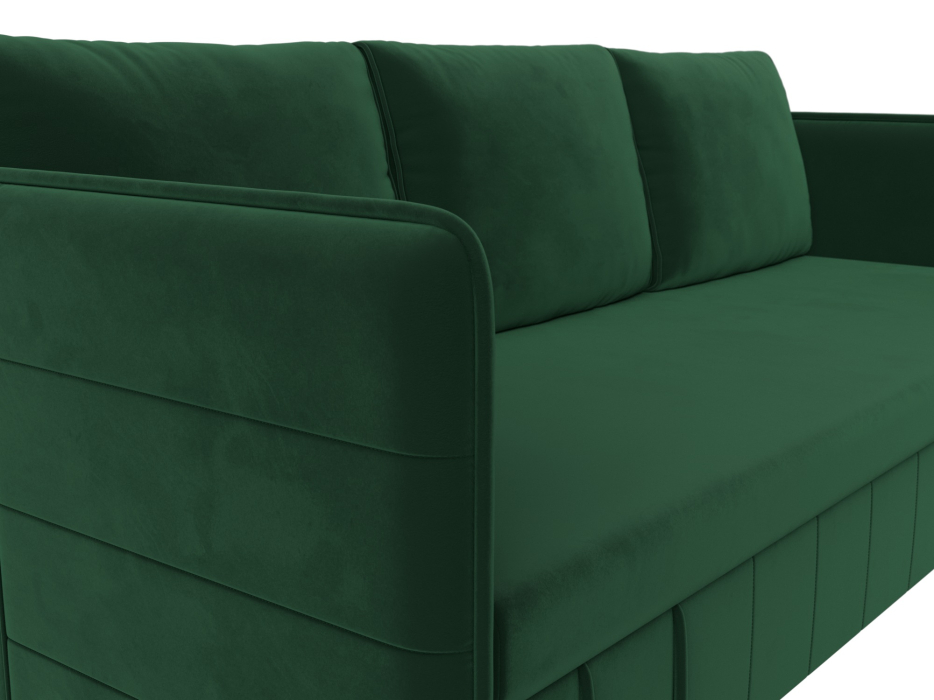 Диваны еврокнижки, Прямой диван Слим, велюр