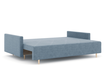 Диван-кровать Милли с подлокотниками, рогожка Люкс