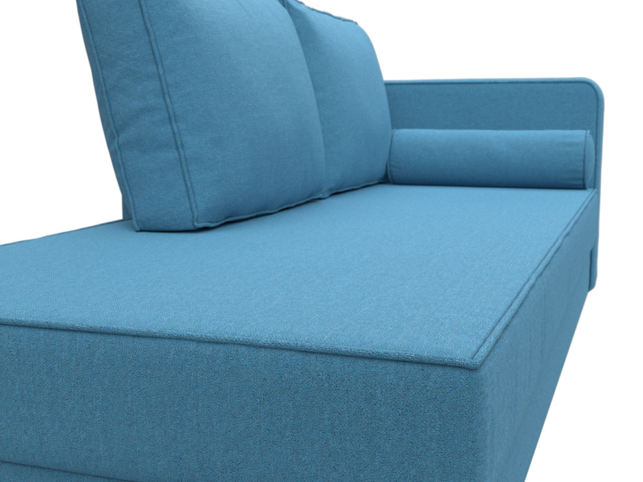 Кушетка диван, Кушетка Прайм правая, рогожка Амур