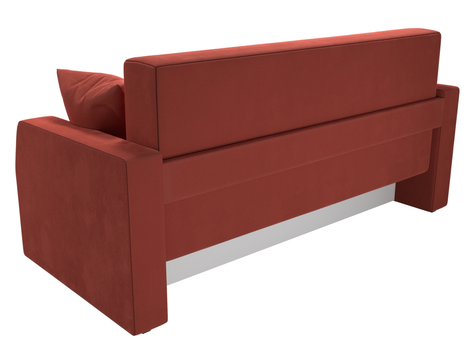 Диваны кровати со спальным местом, Диван прямой Малютка, микровельвет
