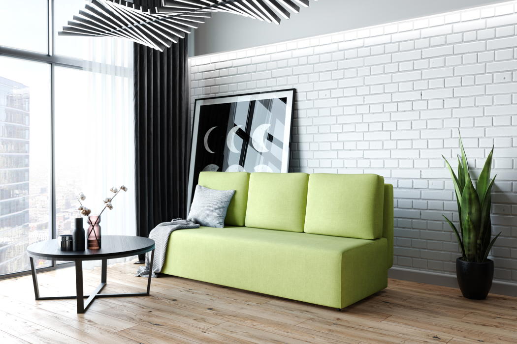 Диваны еврокнижки, Диван прямой  Каир, рогожка