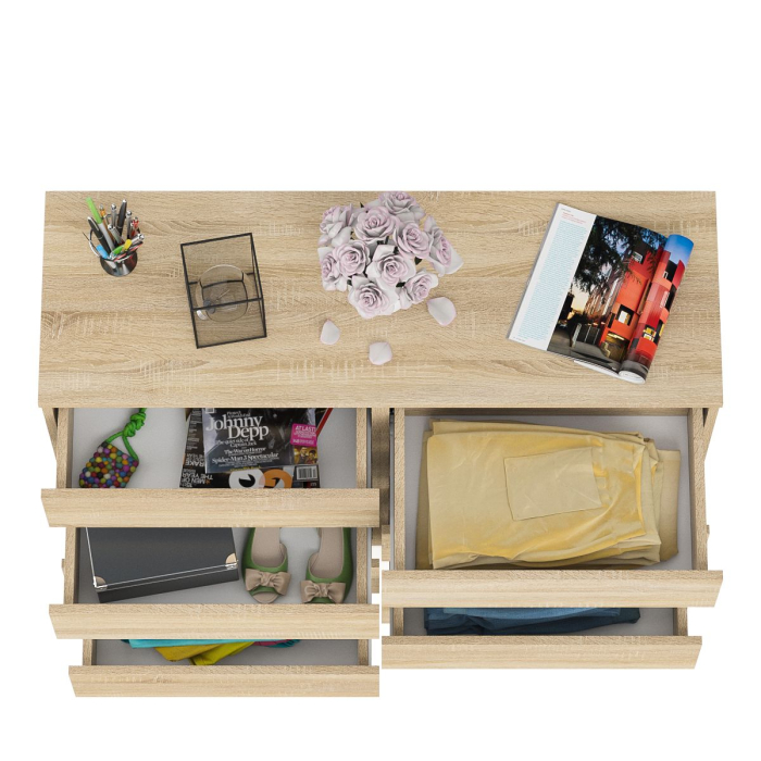 Комоды, Комод восемь выдвижных ящиков Мори МК1200.8