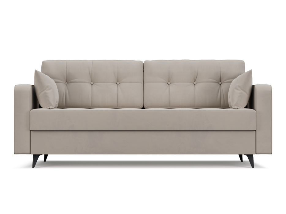 Диваны с ящиком для белья, Диван прямой тик-так Снеп (Бархат)