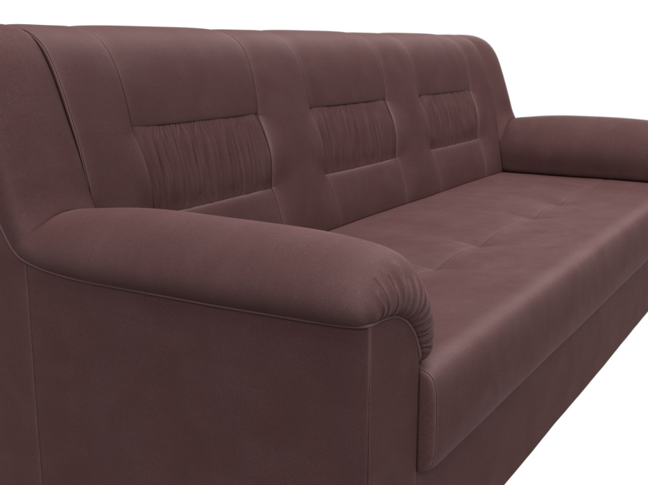 Диваны кровати со спальным местом, Диван прямой Карелия, замша JOLY