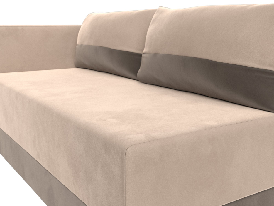 Кушетка диван, Кушетка Никас левая, велюр