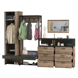 Прихожая Трувор в стиле лофт № 235