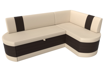 Кухонный угловой диван Токио правый угол, экокожа