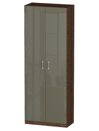 Распашной шкаф Лайф с полками 80*40*215 Дуб экспресив
