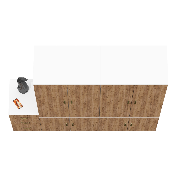 Для одежды, Офисная мебель Лидер-8 комплектация № 51